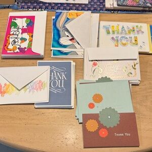 Assorted Thank You Cards Set